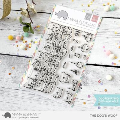 Mama Elephant Clear Stamps - The Dog's Woof